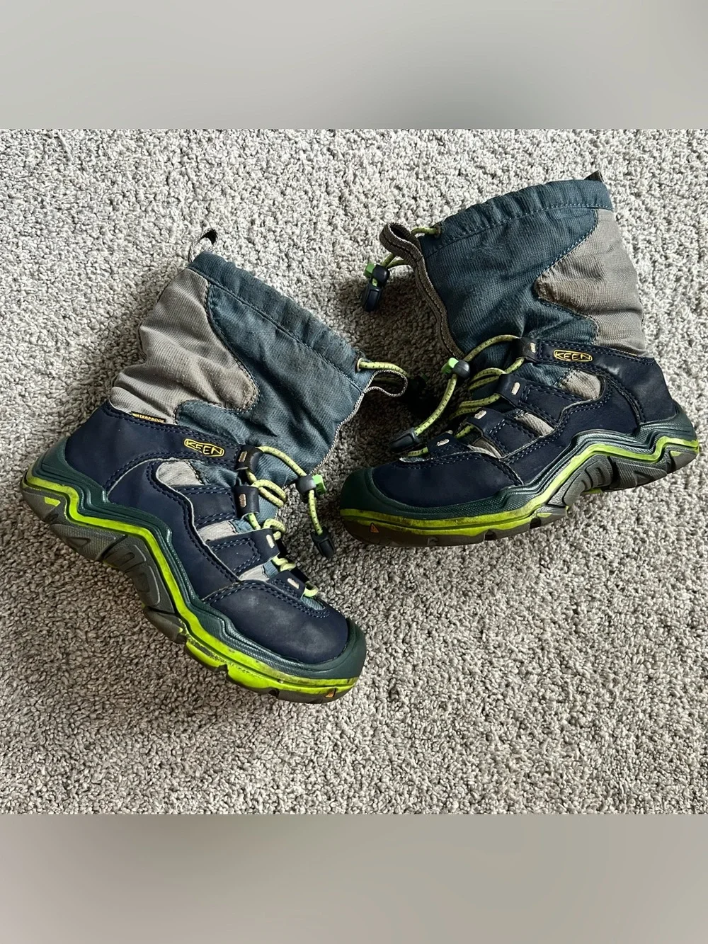 Keen Winterport II Waterproof Snow Toddler Boys Size 10 Winter Pull On Boots